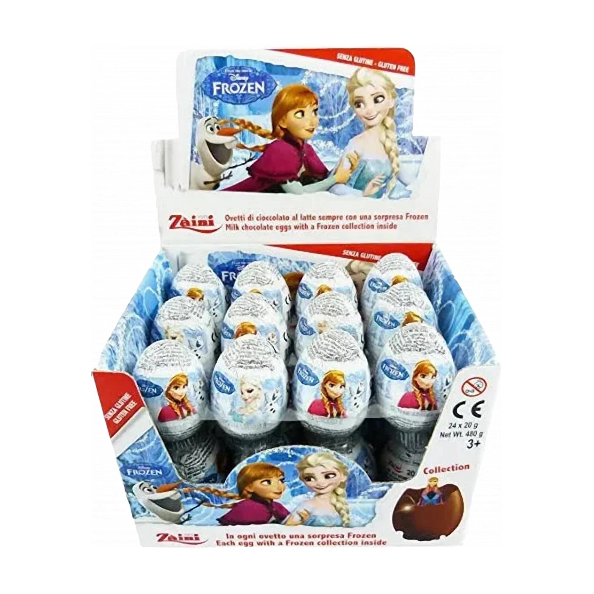 Zaini Frozen (24 Chocolate Eggs)