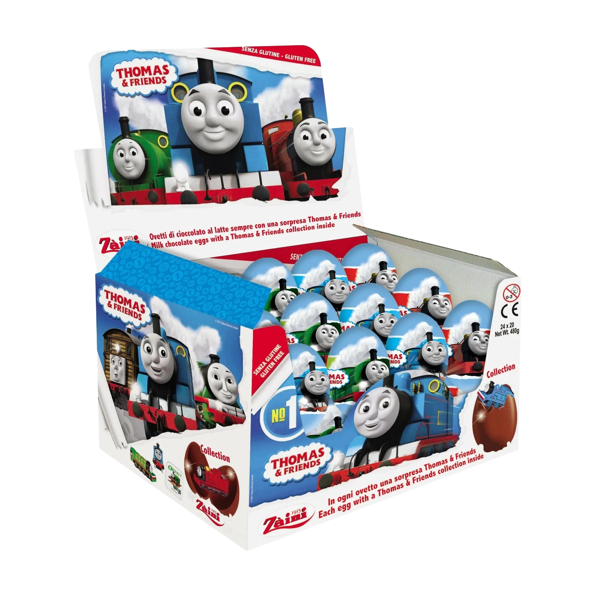 Zaini Thomas & Friends (24 Chocolate Eggs)