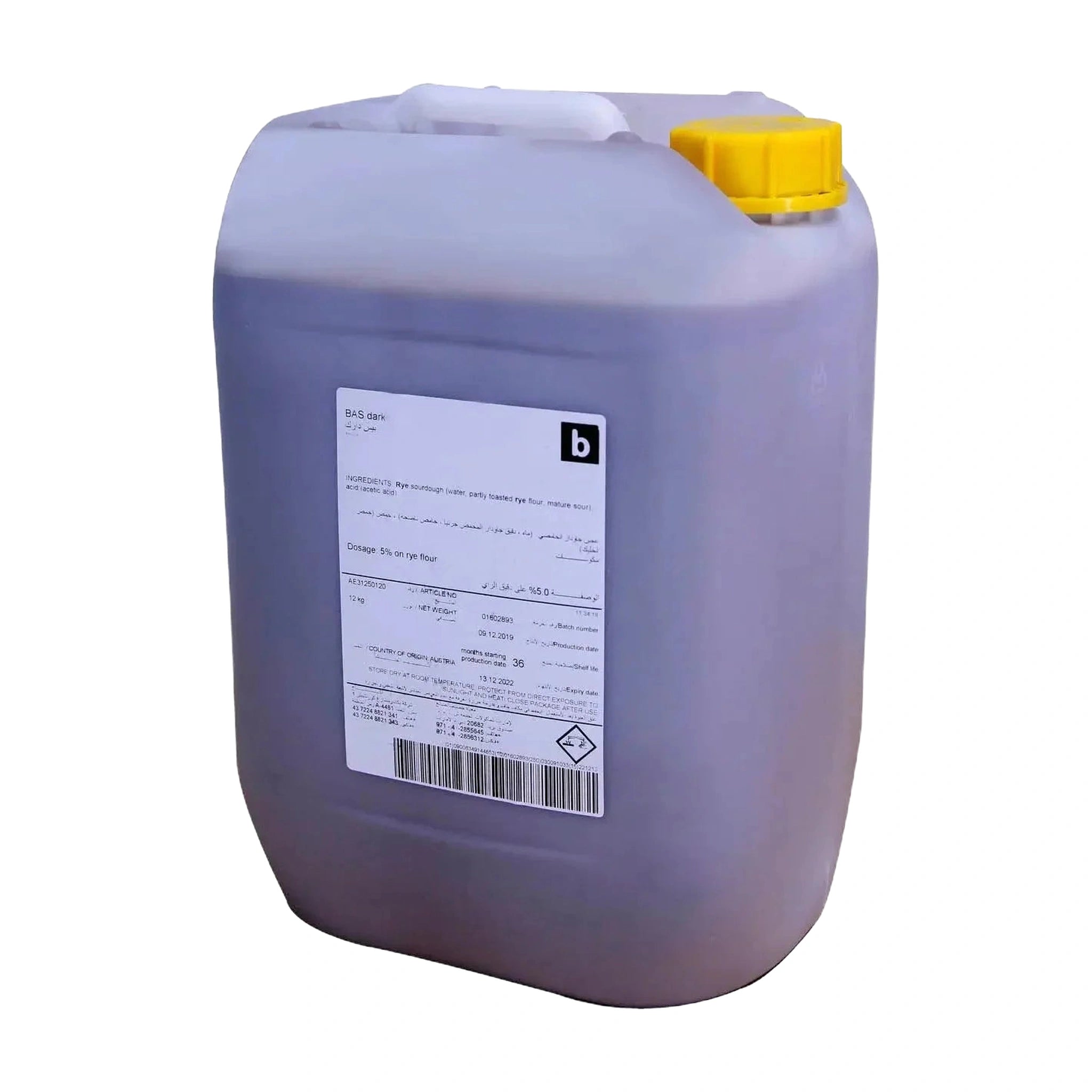 Backaldrin Bas Dark 12Kg, Special Bread Ingredients