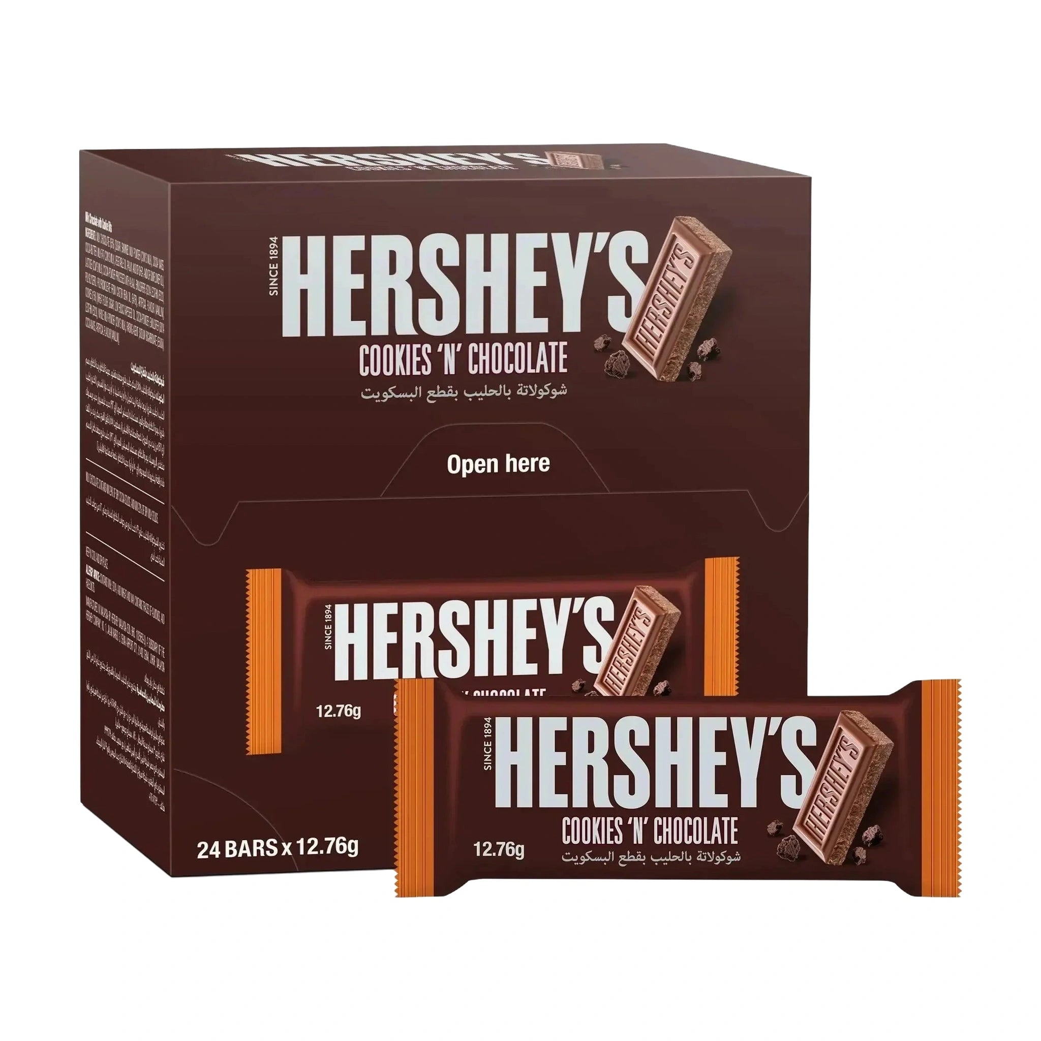 Hershey's Cookies 'n' Chocolate Bar 24 x 12.76g (306g)