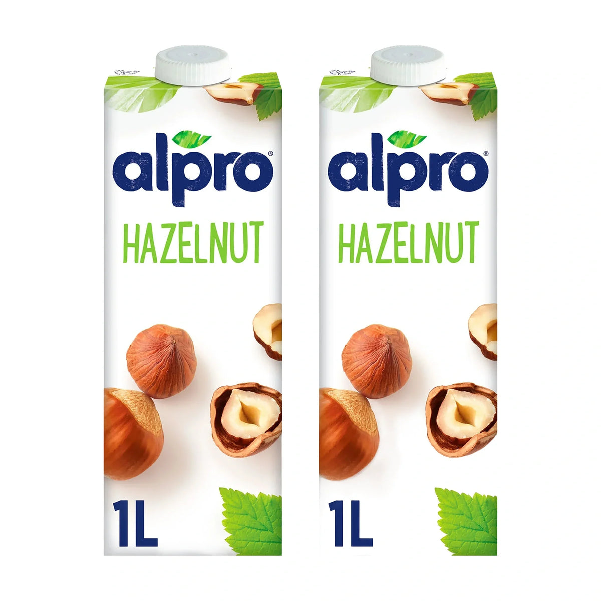 مشروب البندق الأصلي من Alpro، 2 × 1 لتر