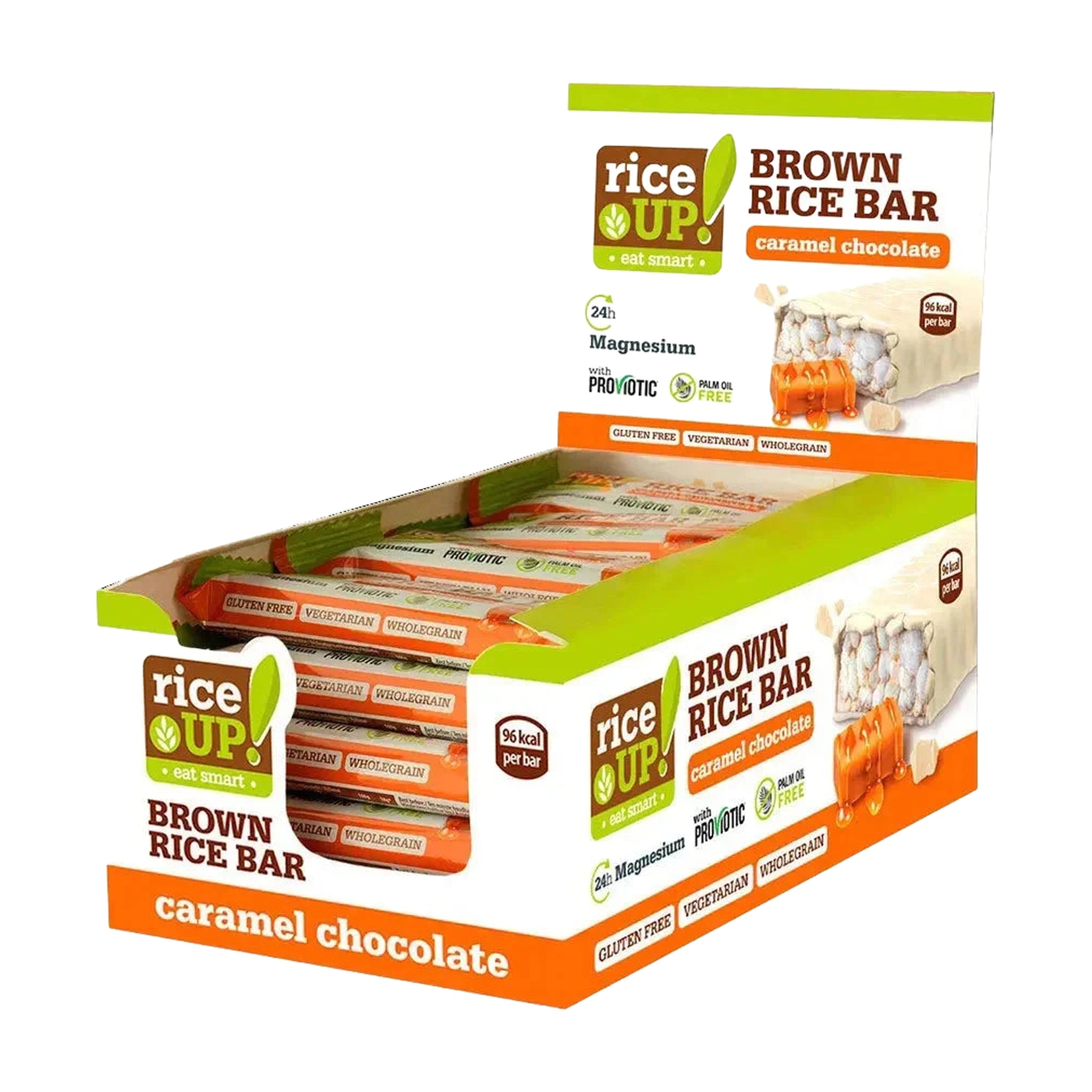 Rice Up Chocolate Caramel Bar 20 x 18G