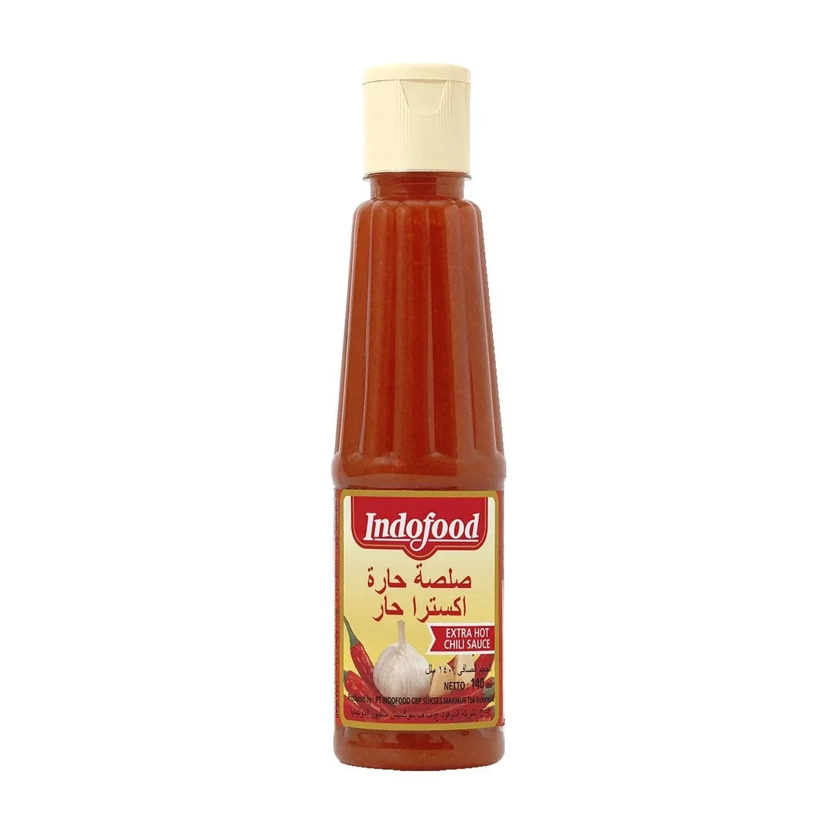 Indofood Extra Hot Chili Sauce - 140ml Pack of 3