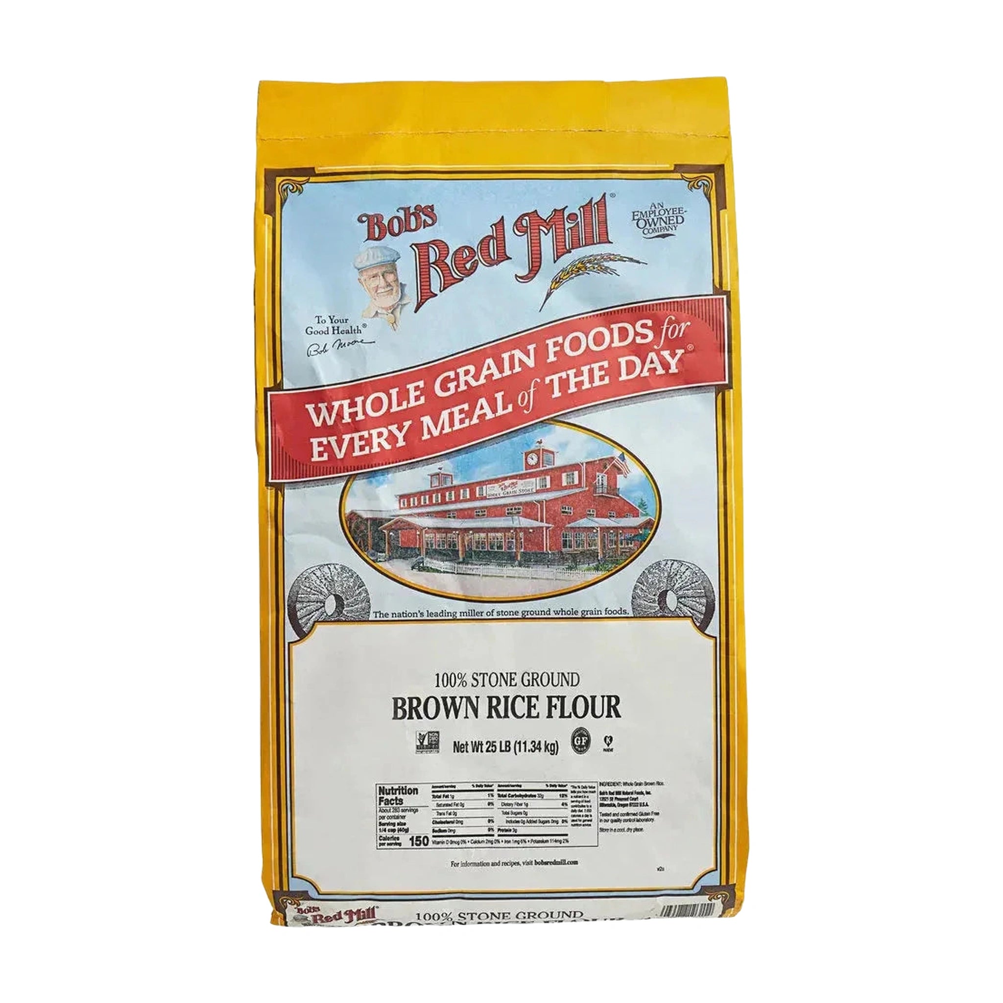 Bob's Red Mill Gluten Free Brown Rice Flour, Stone Ground, 11.34 Kg