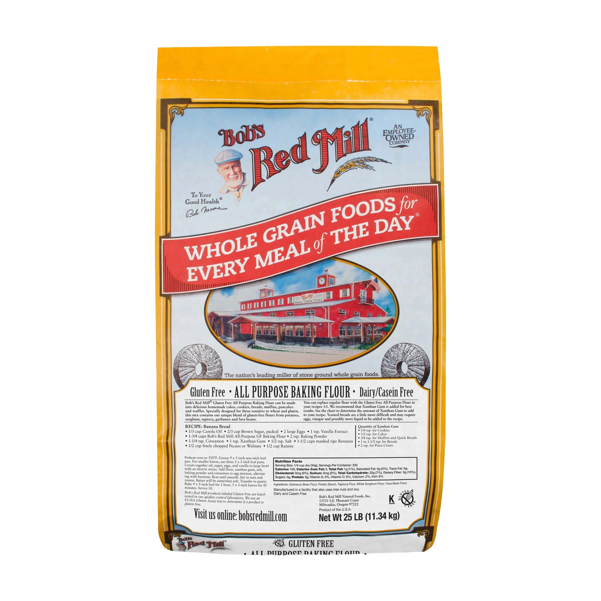 Bob's Red Mill All Purpose Baking Flour, Gluten Free, Non-GMO