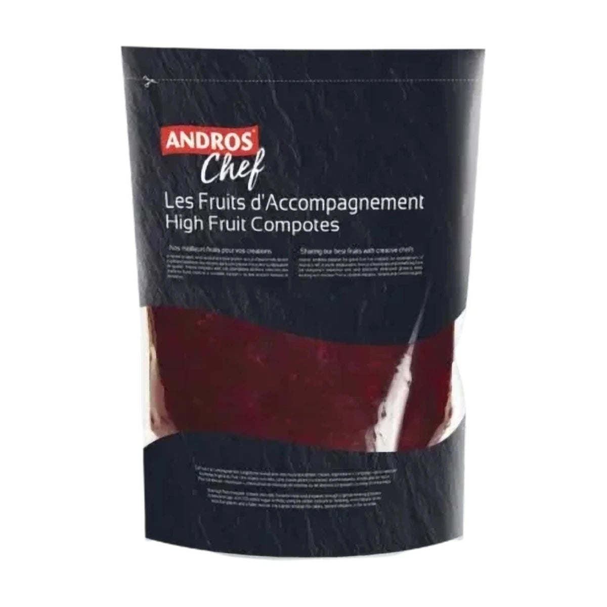Andros Chef Frozen Mixed Berries High Fruit Compote Pouch 1kg | Welaza