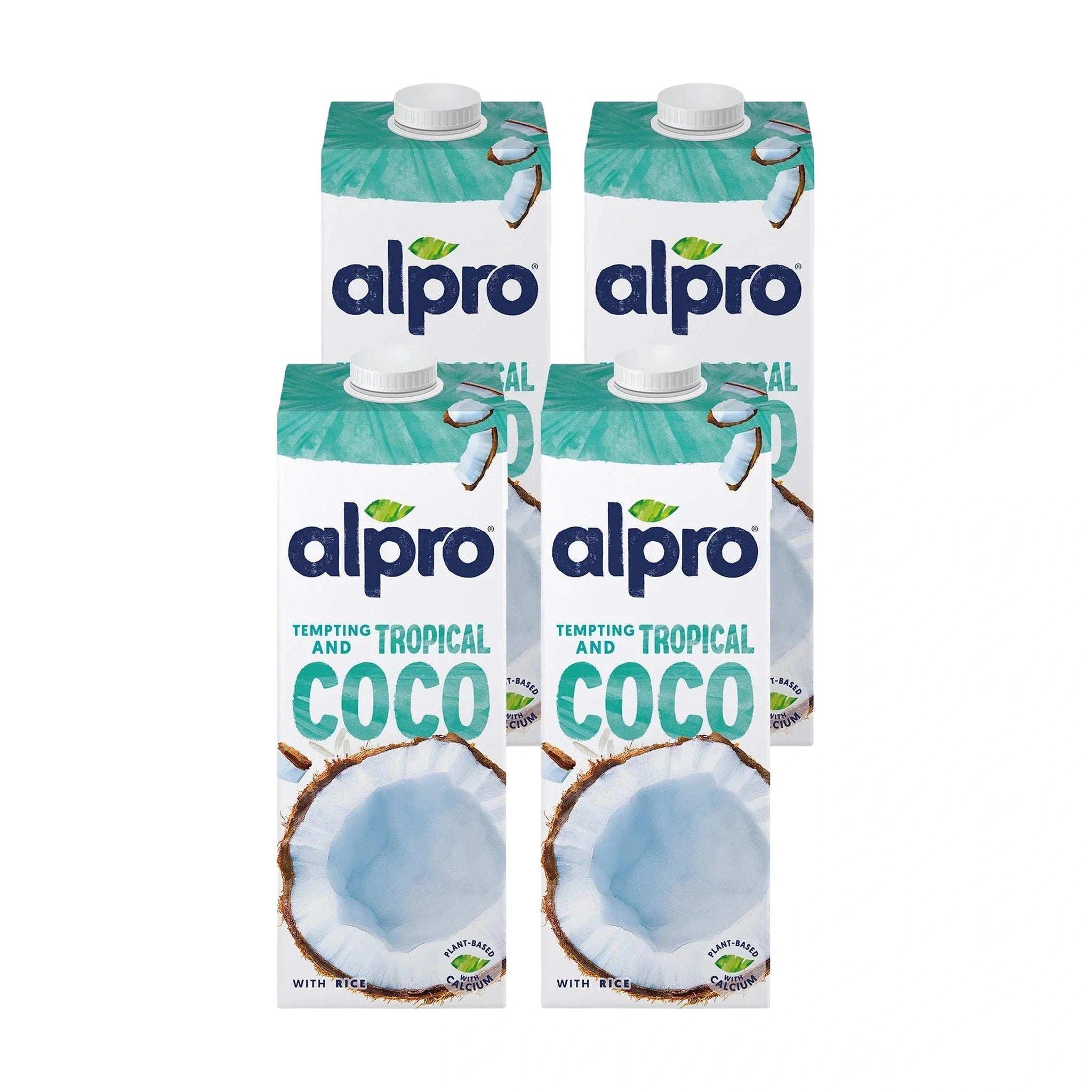 حليب جوز الهند غير المحلى من Alpro، 1 لتر