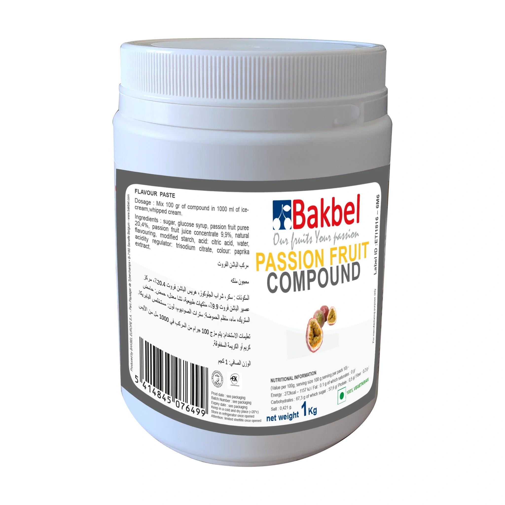 Bakbel Compound Passion Fruit 1Kg