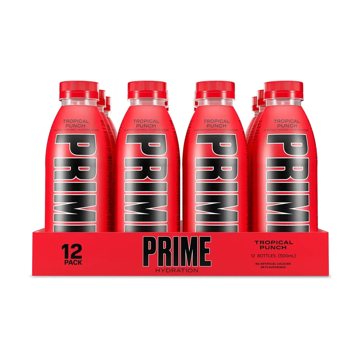 Prime Tropical Punch Hydration Drink - 500ml Pack of 12
