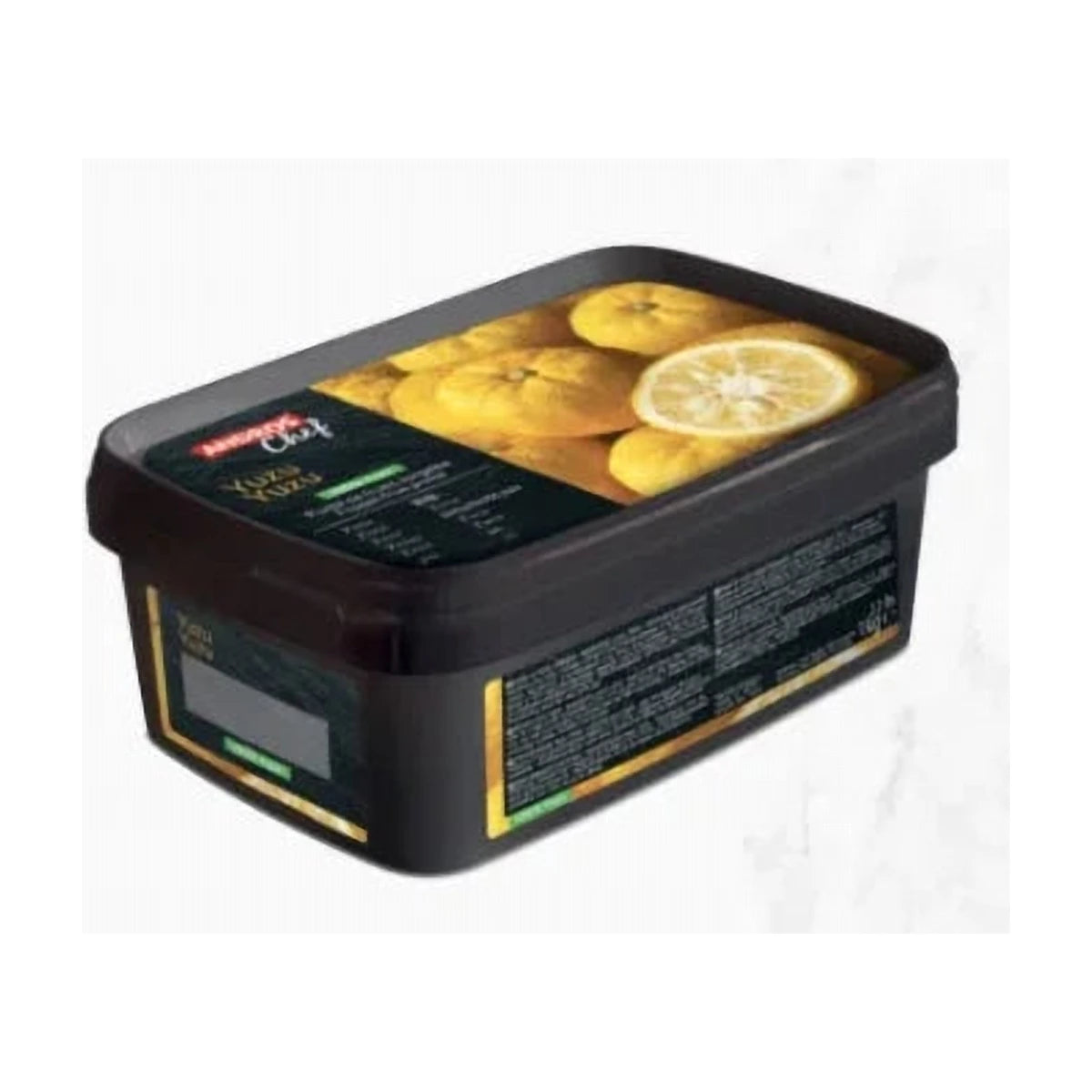 Andros Chef Frozen Unsweetened Yuzu Puree 1kg Tub | Welaza