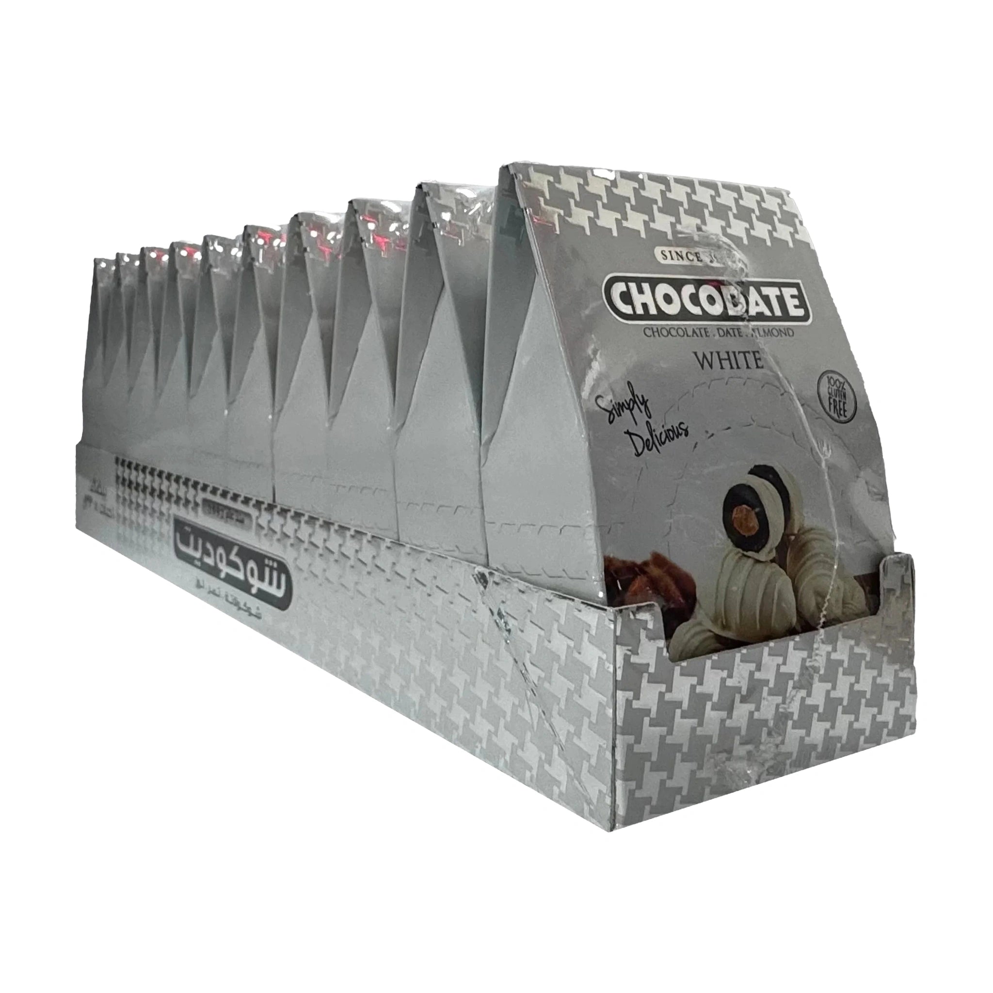 Chocodate White |  Golden Roasted Almond - 33gm (Pack of 10)