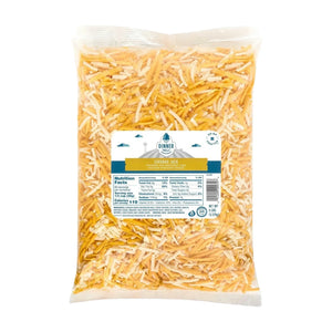 Dinner Bell Cheddar & Monterey Jack Shreds, 2.27 kg | Welaza