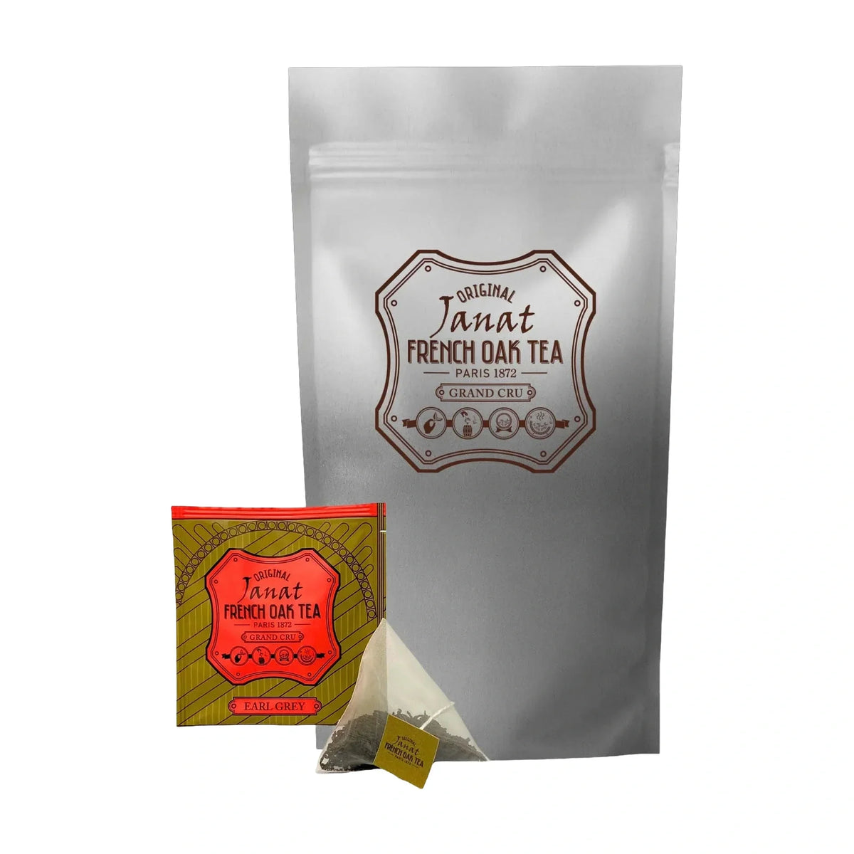 Janat French Oak Earl Grey Tea, 60 Bags