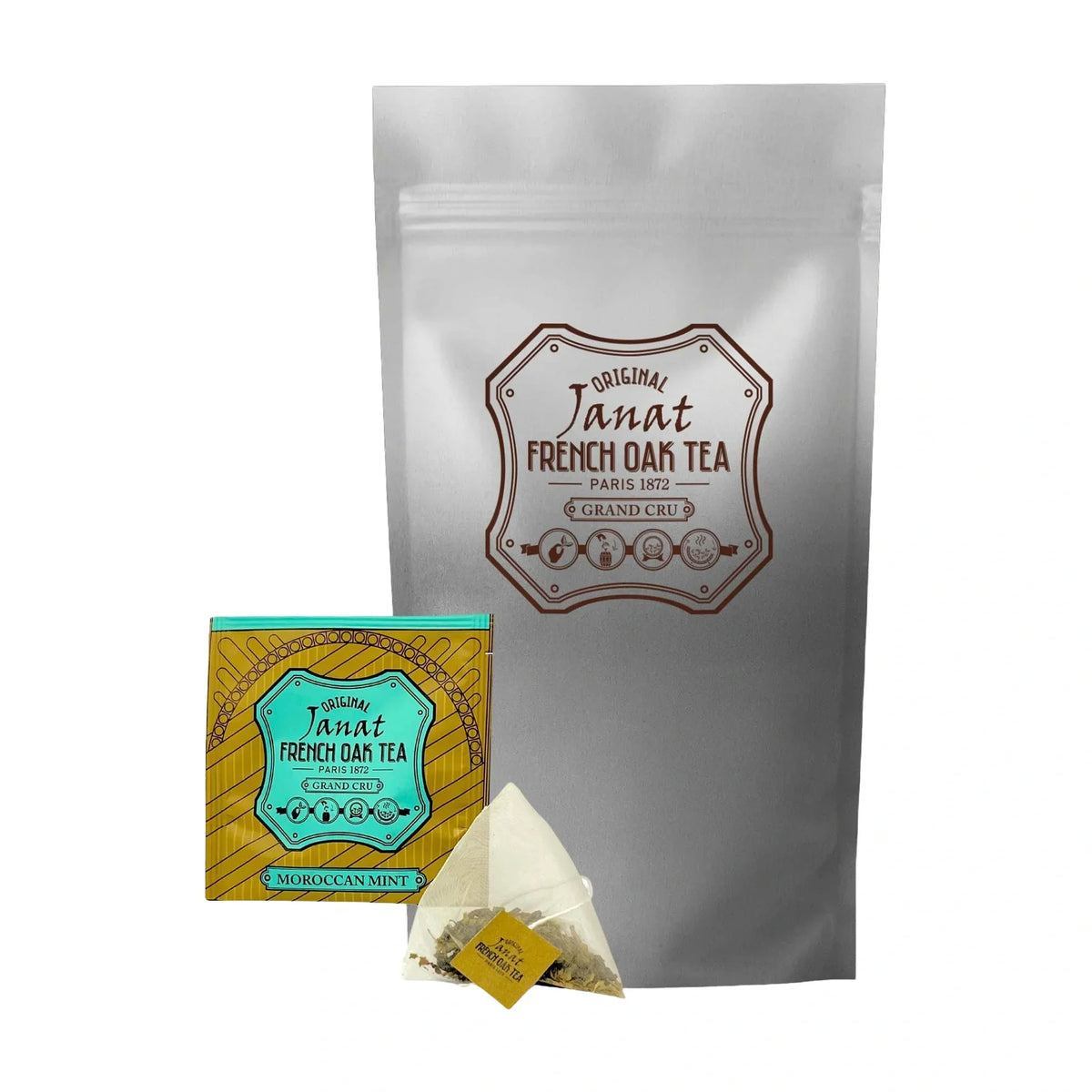 Janat French Oak Moroccan Mint, 60 Bags