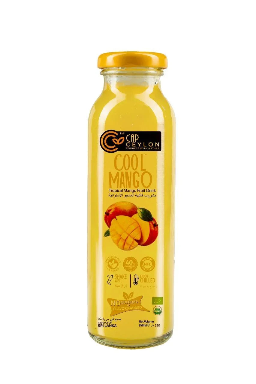 Cap Ceylon Organic Mango Drink 250ml