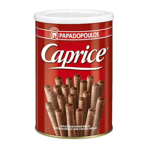 Caprice Classic Cocoa Hazelnut Wafer Rolls - 400g