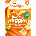 HappyTOT Organics Love My Veggies Carrots, Bananas, Mangos & Sweet Potatoes Pouch 120g