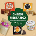 iPlantBased CHEESE FIESTA BOX featuring assorted vegan cashew cheeses and spreads in UAE