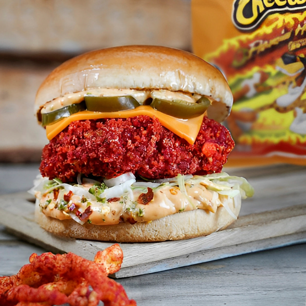 Cheetos Chicken Burger 1 kg (10 pcs)