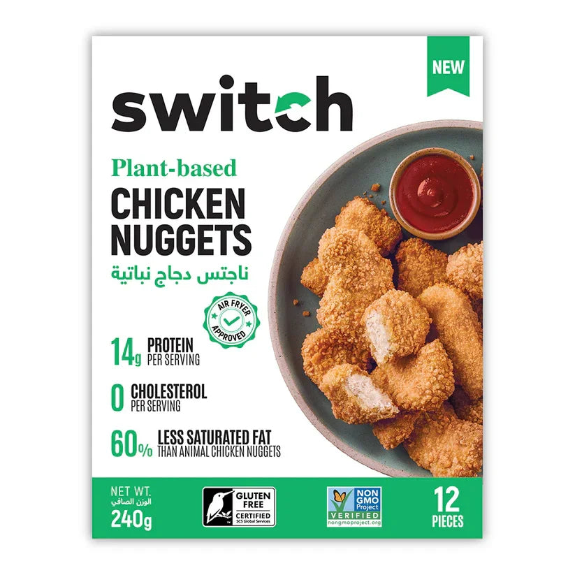 Switch plant-based chicken nuggets