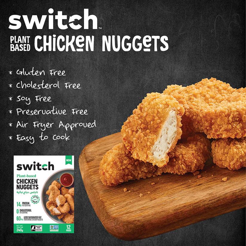 Plant-based chicken nuggets