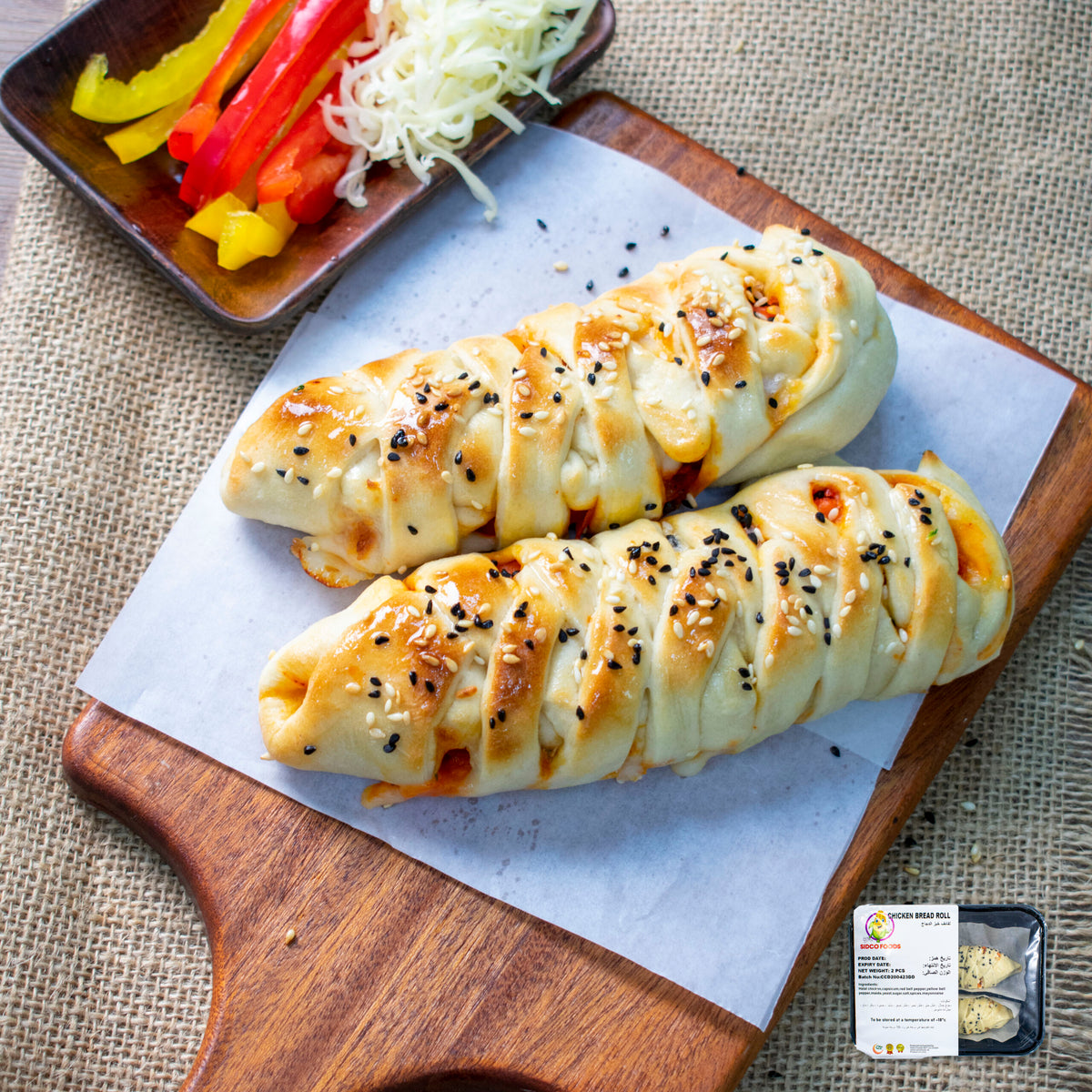 Chicken Bread Roll (2 pcs)