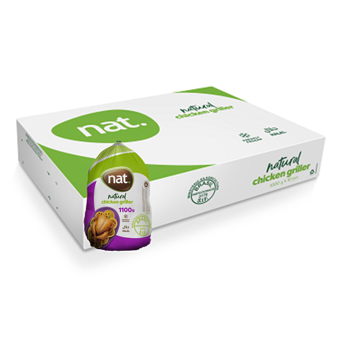 Chicken Whole (10x1100g) Frozen