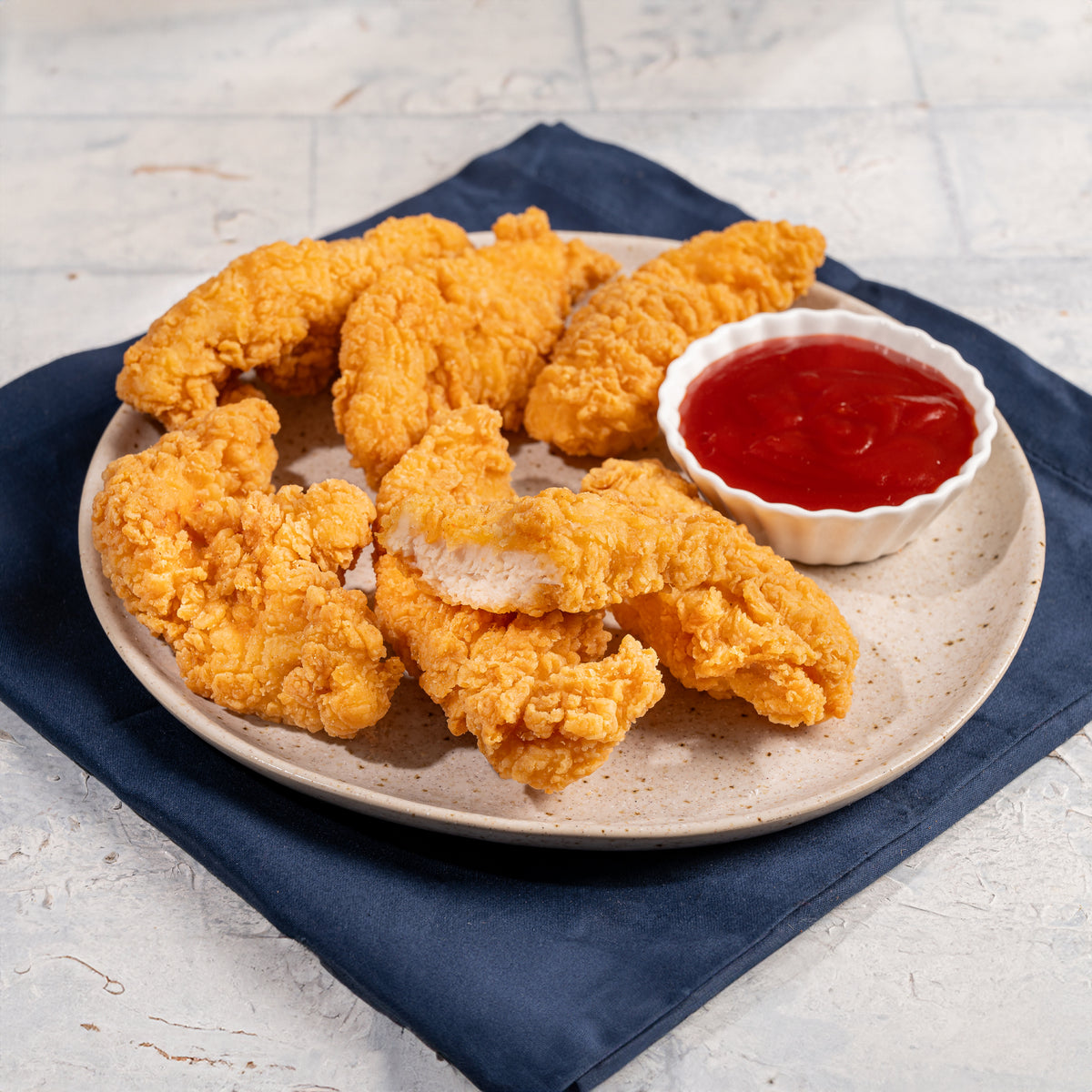 Chicken Zinger Strips 10×1 kg (150-180 pcs approx)