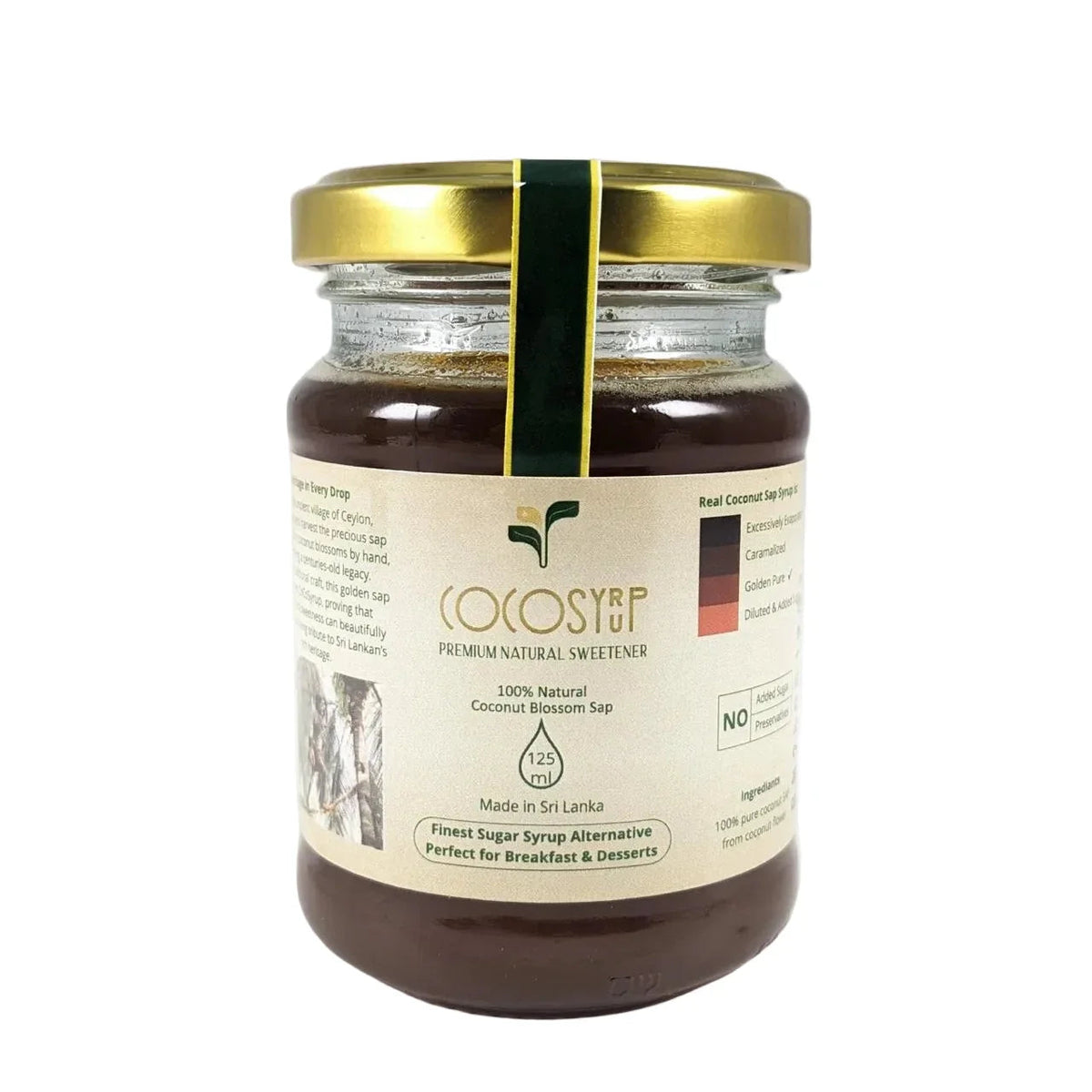 CocoSyrup Sugar Alternative Coconut Blossom Syrup - 300ml