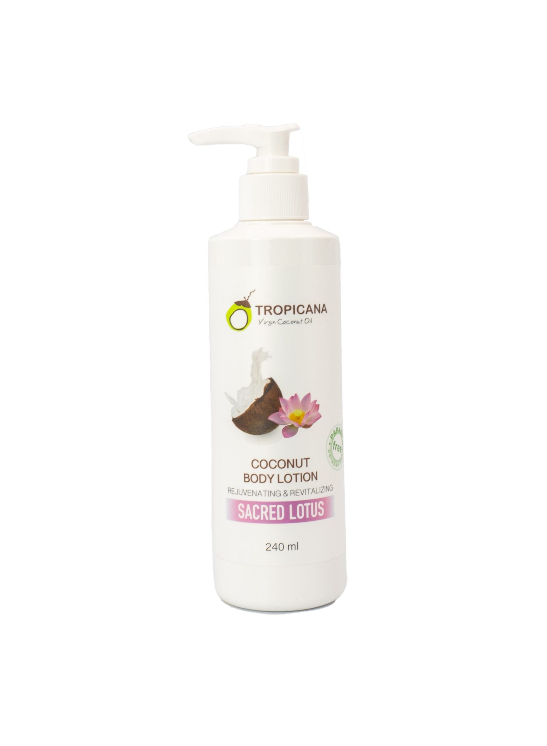 Coconut Body Lotion Rejuvenating & Revitalizing Sacred Lotus
