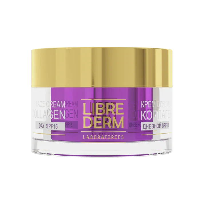Librederm Collagen Day Rejuvenating Cream For Face And Neck Wrinkles, Day Cream Serum 50ml