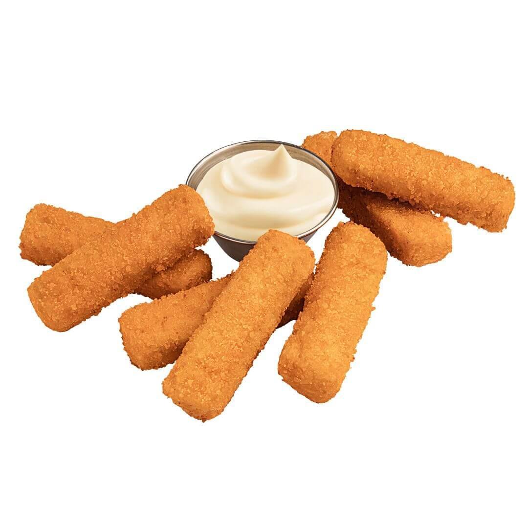Crispy plant-based nuggets with dipping sauce from iPlantBased UAE