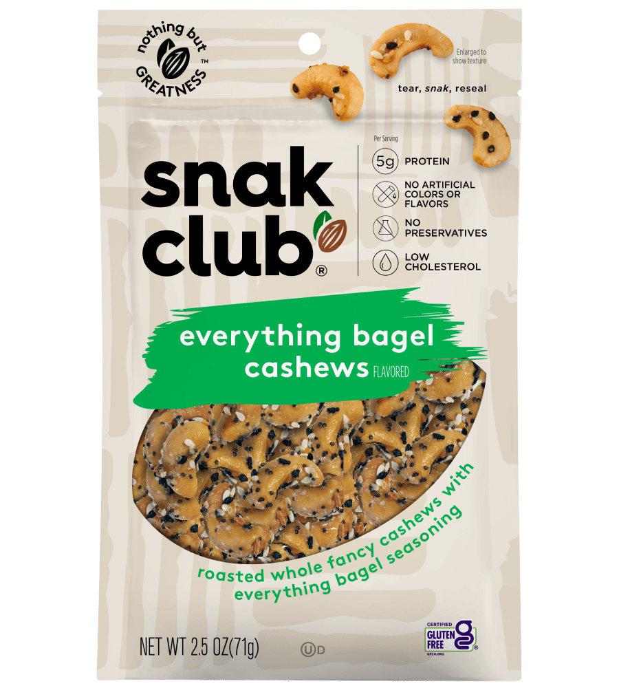 Snak Club Everything Bagel Cashews 71g