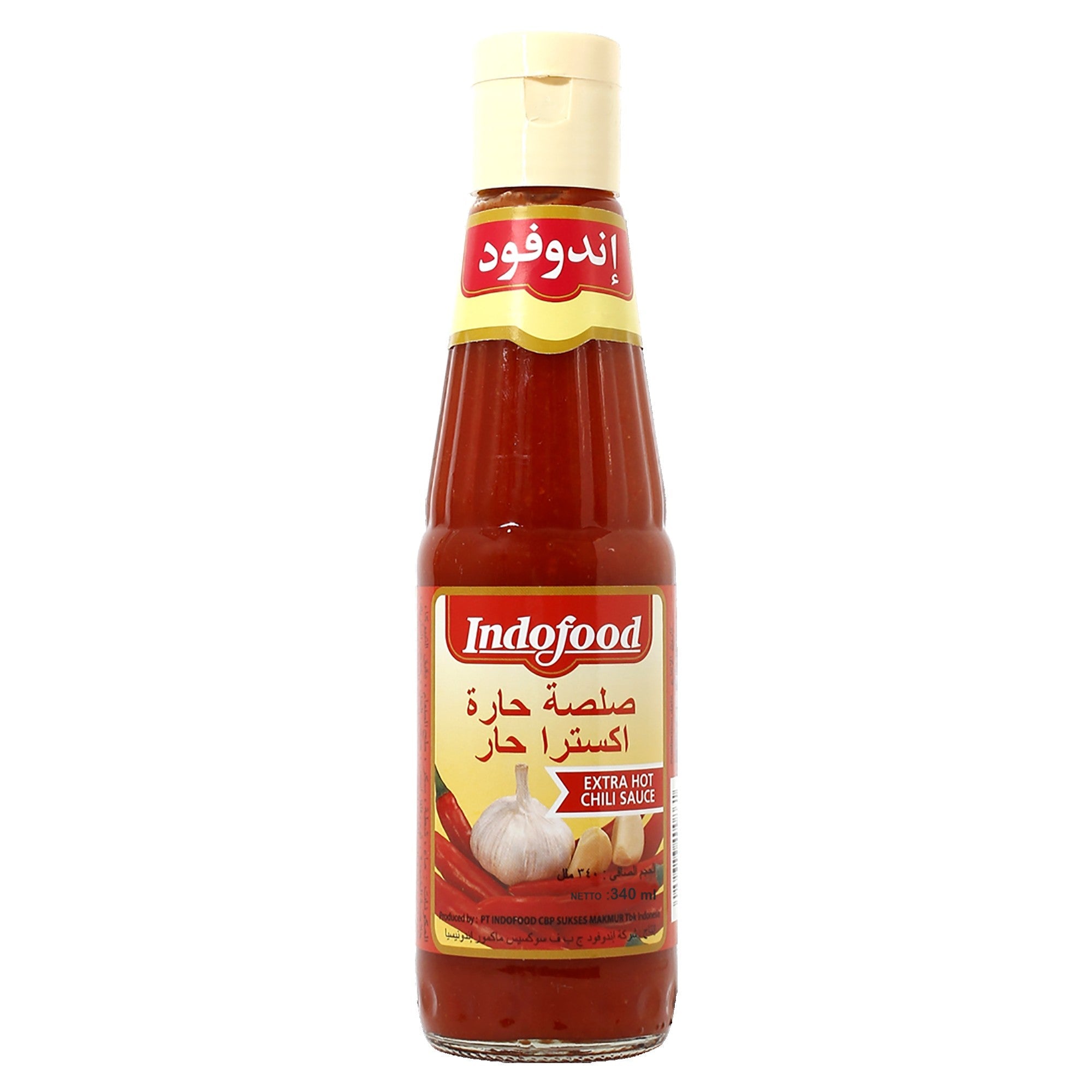 Indofood Extra Hot Chili Sauce 340ml