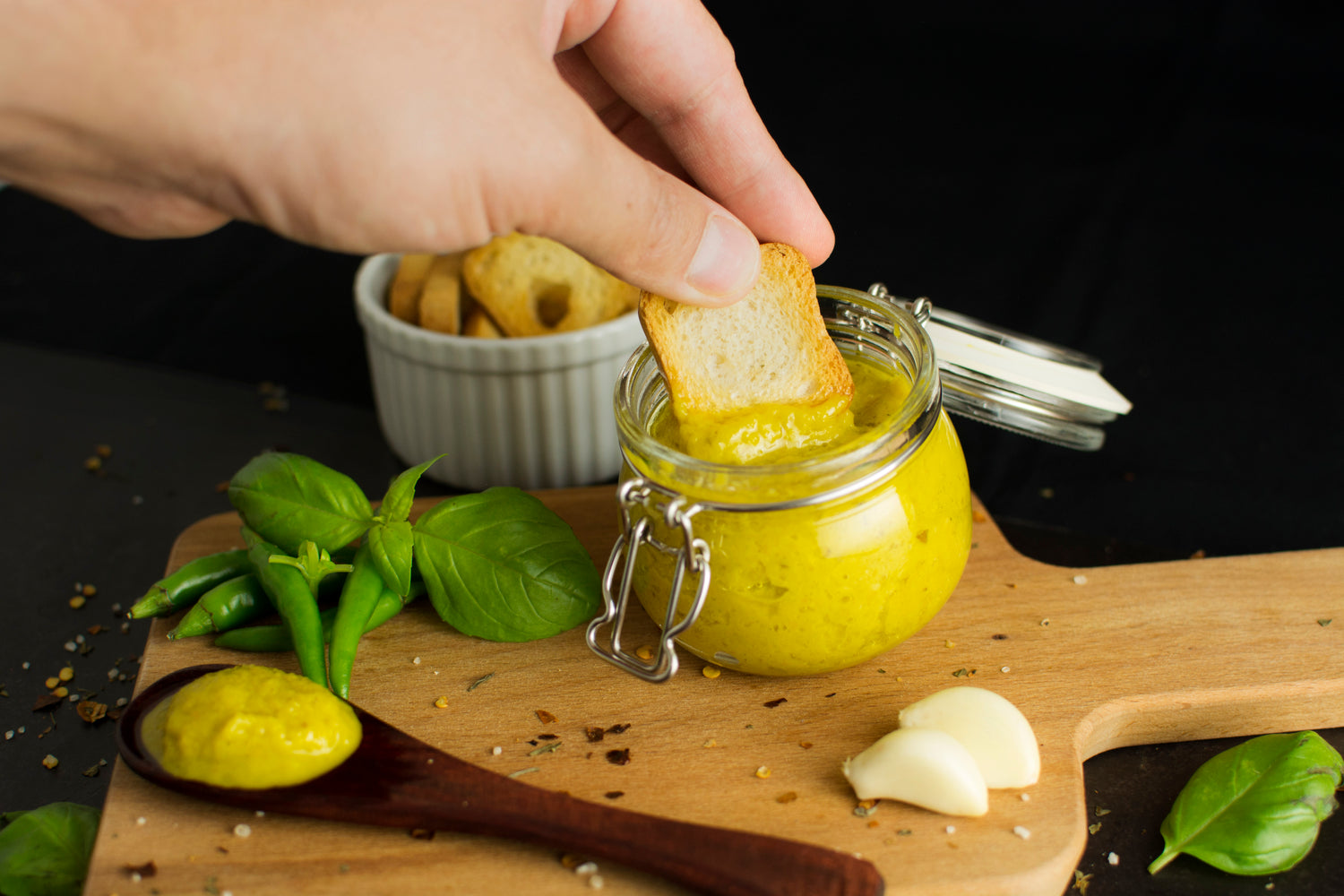 Green Basil Vegan Hot Sauce product image 3