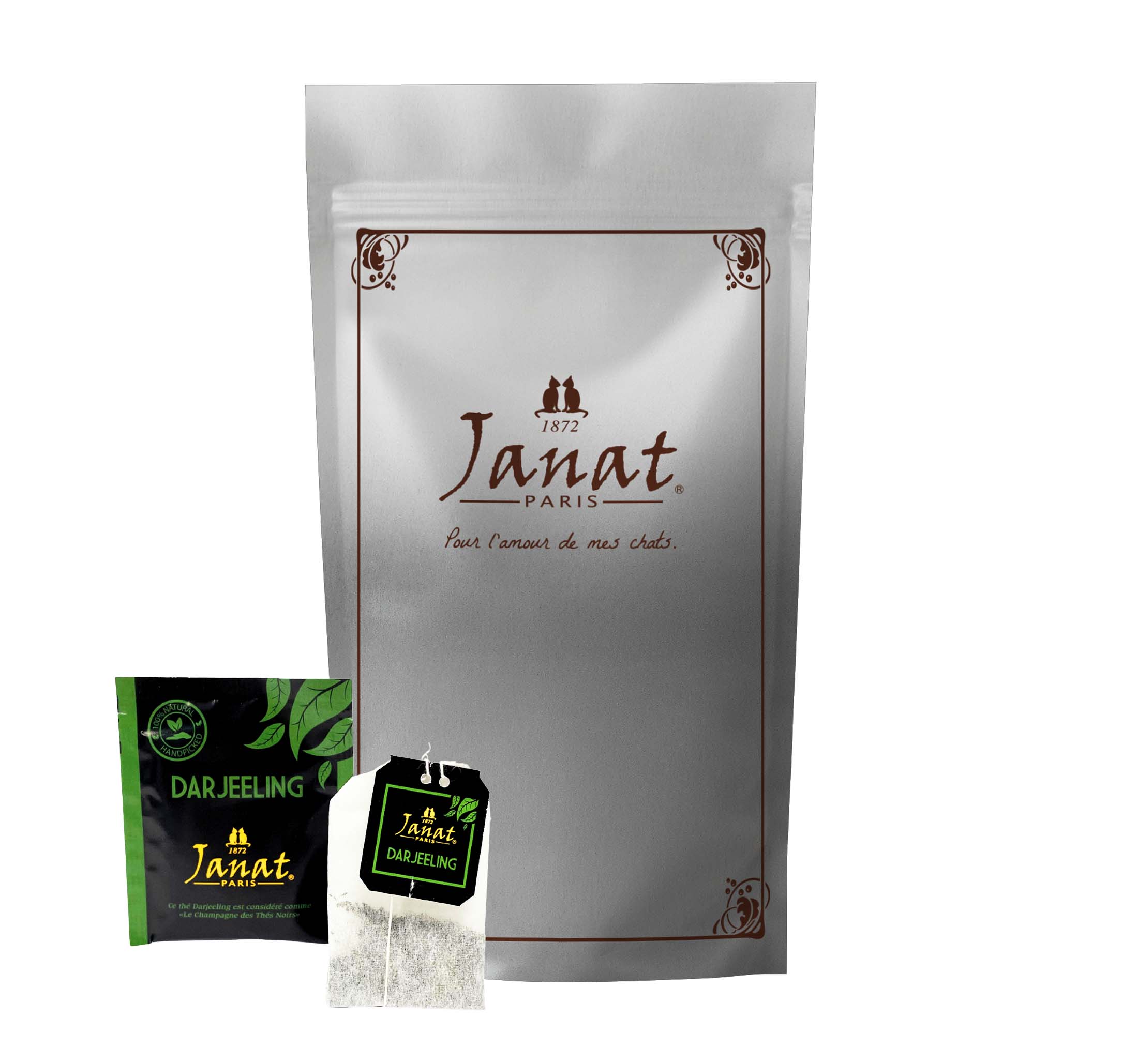 Janat Professional Series Ziplock Darjeeling 100 Tea Bags