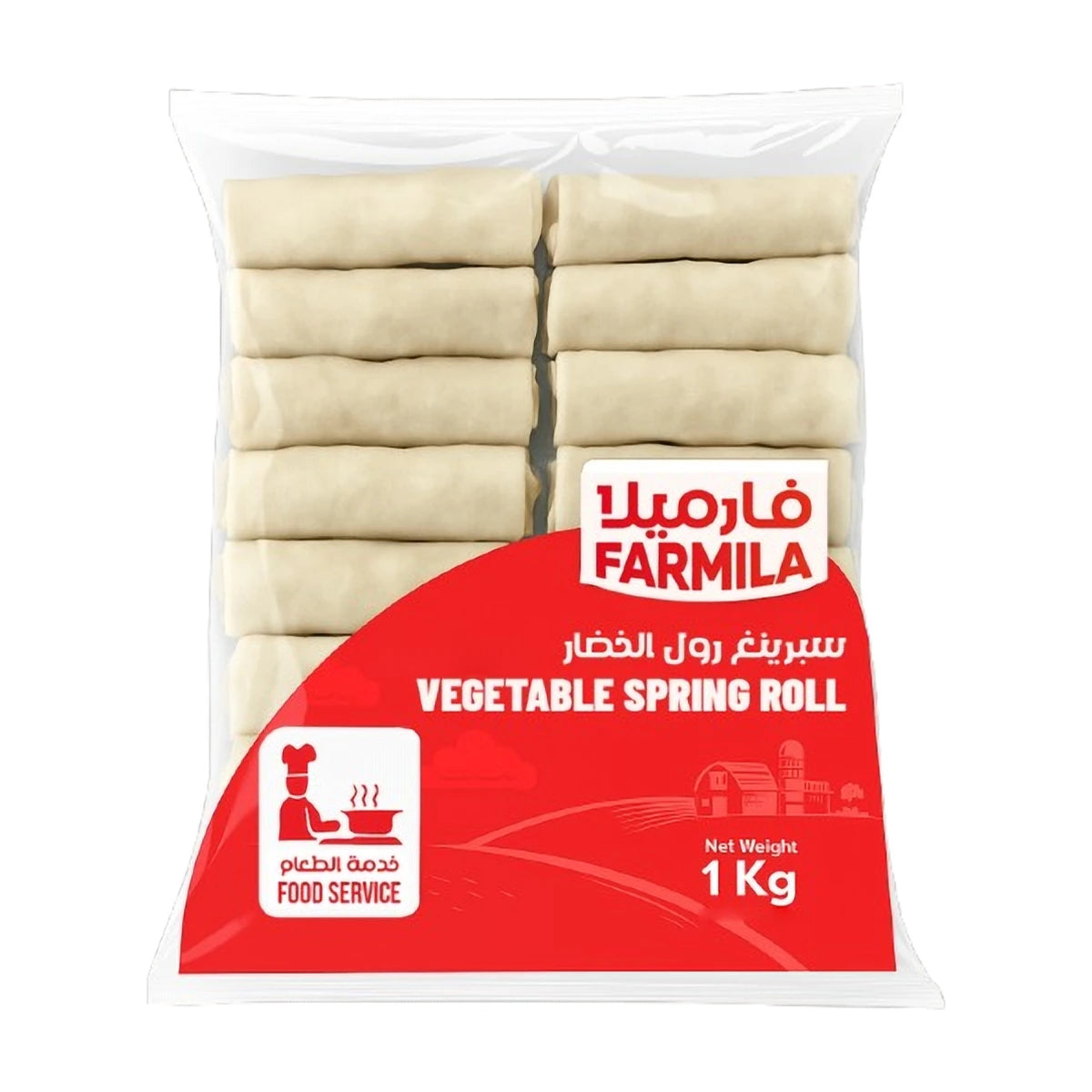 Farmila Vegetable Spring Roll UAE 1kg | Welaza