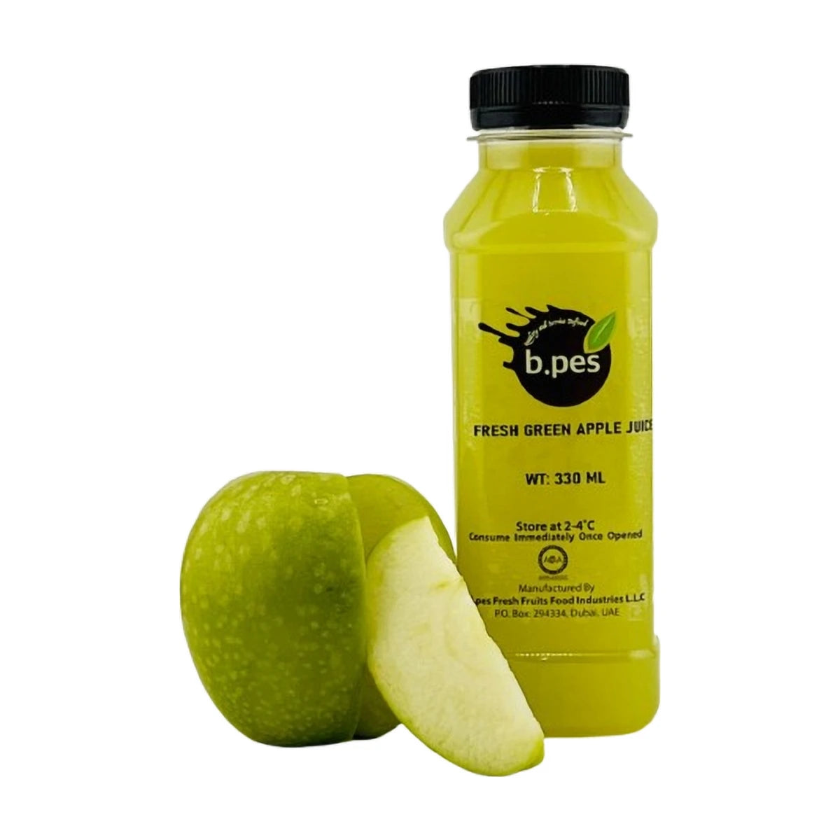 Fresh Green Apple Juice 330ml | Welaza