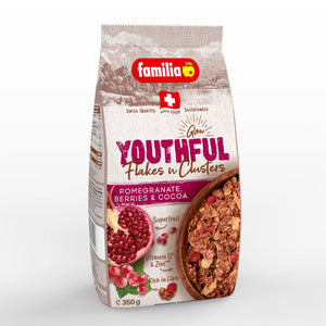 Familia Flakes n Clusters Cereal - Youthful Berries & Cocoa 350g