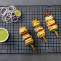 Fresh Cheese Malai Paneer Skewer 3 sticks