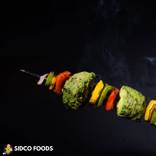 Fresh Chicken Hariyali (3 Skewers / 9pcs)