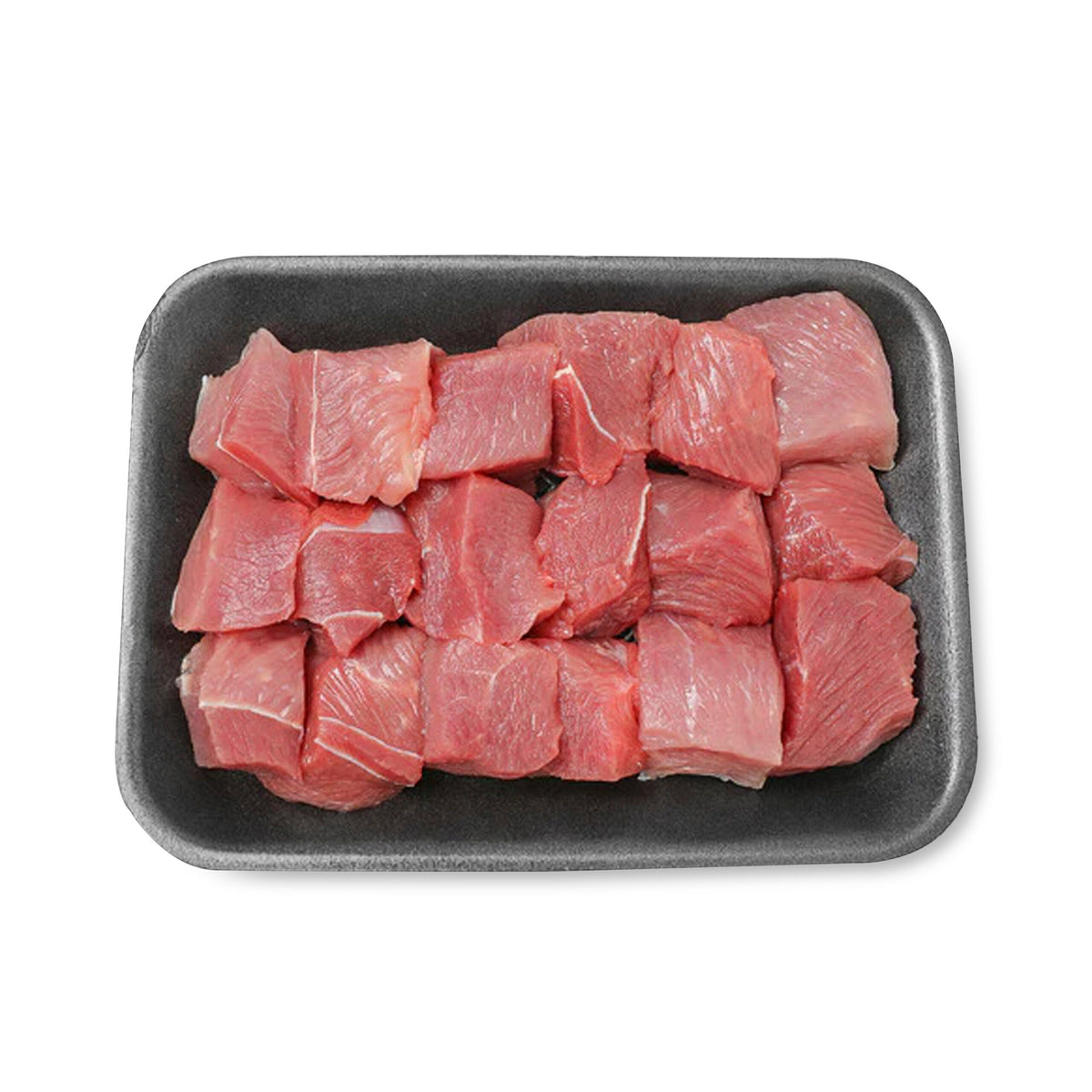 Fresh Indian Mutton Leg Boneless Cubes (500g)