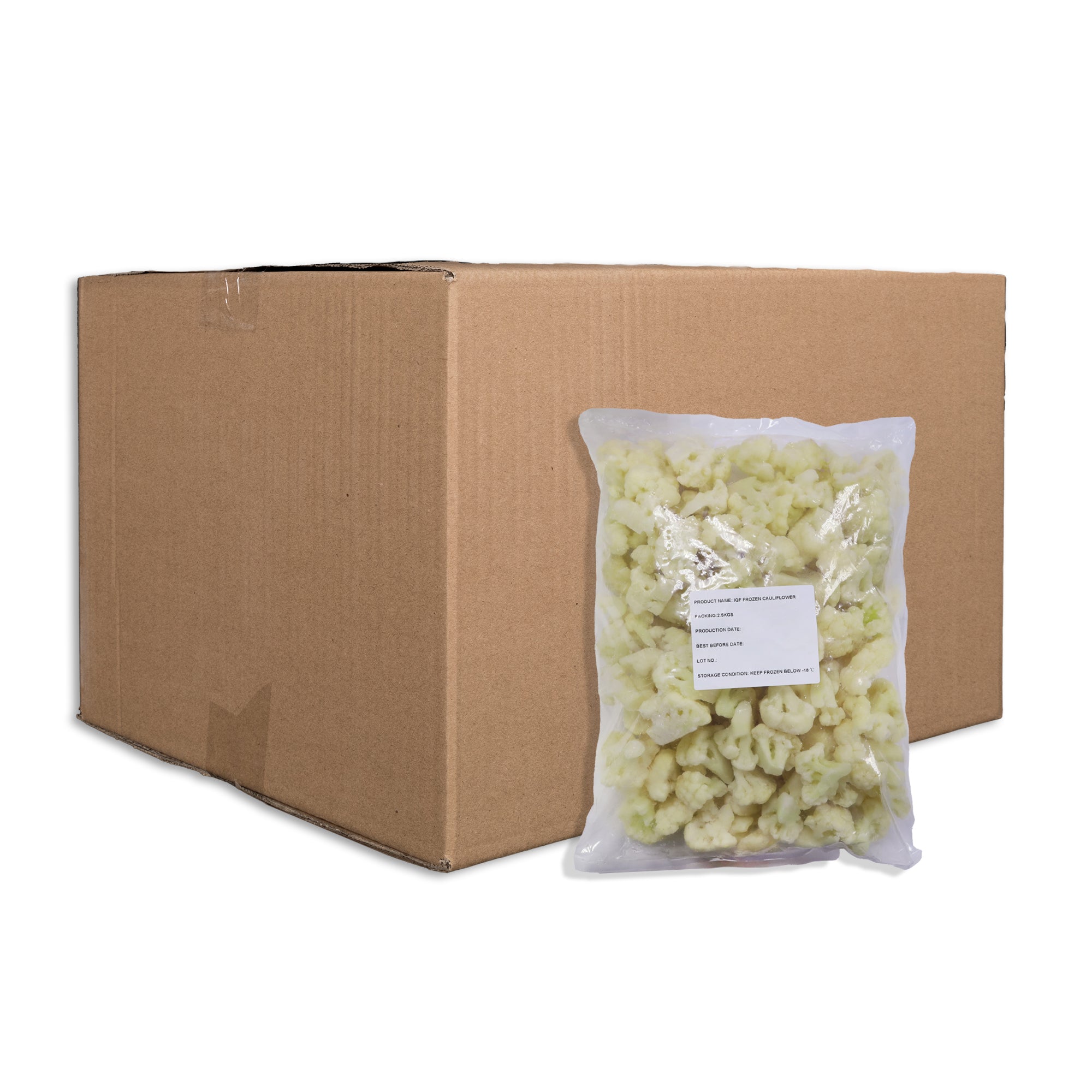 Frozen Cauliflower 4×2.5kg