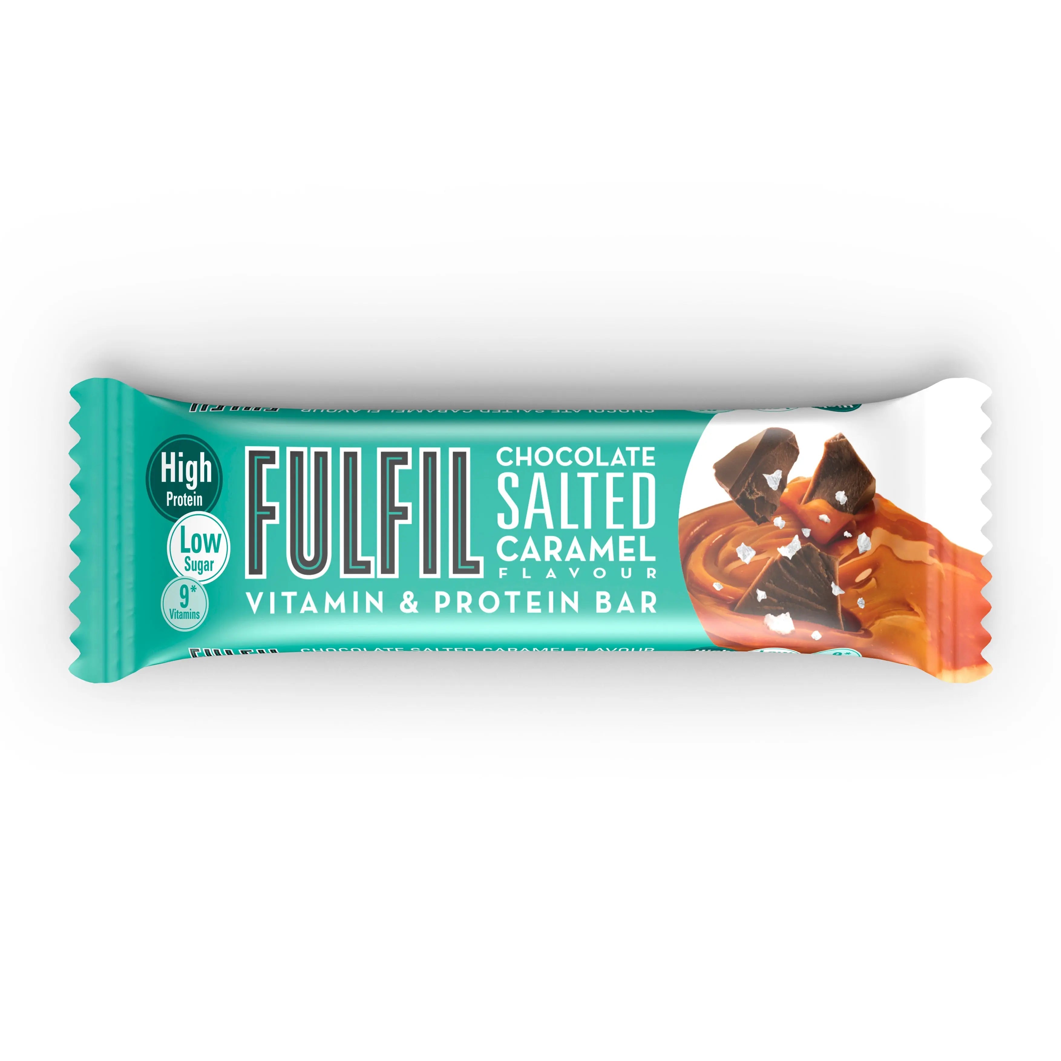 Fulfil Chocolate Salted Caramel - Vitamin and Protein Bar