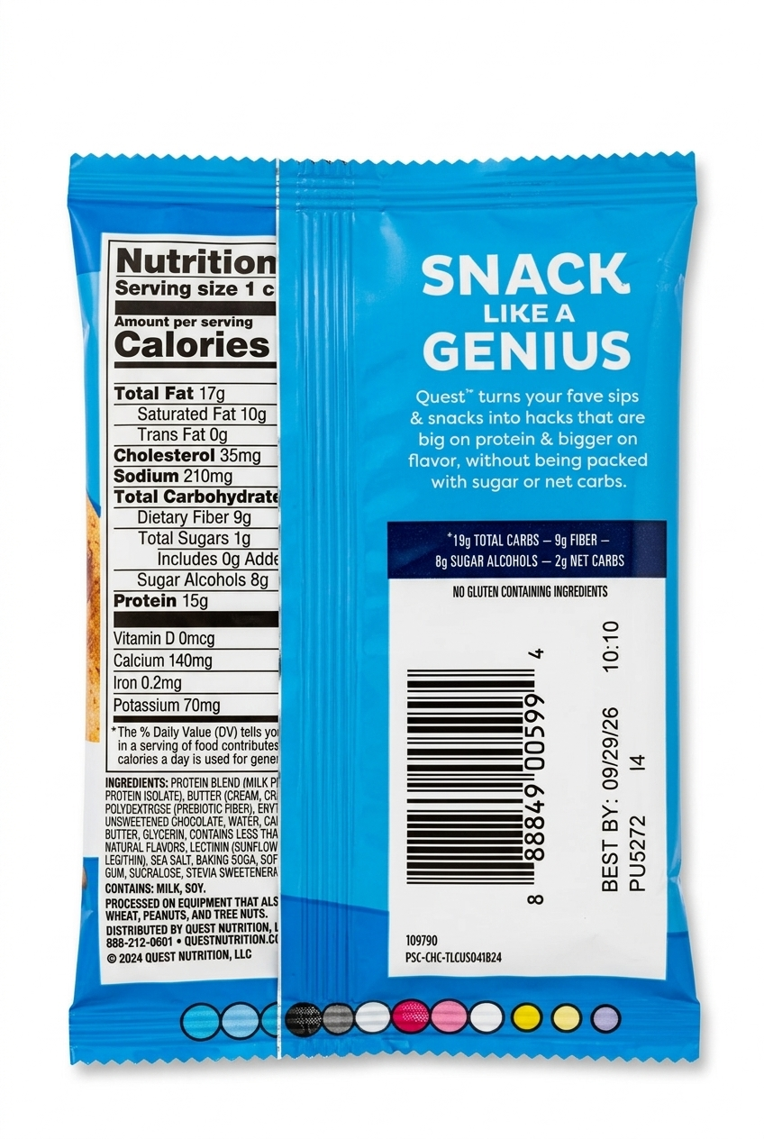 Quest Protein Cookie Chocolate Chip - 59g
