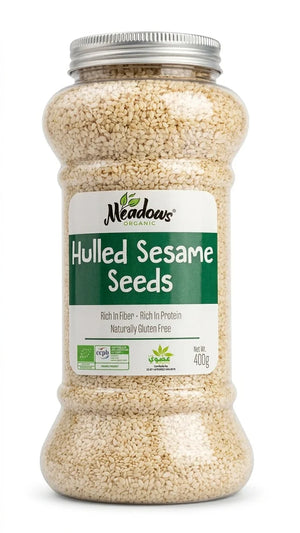 Meadows Organic Hulled Sesame Seeds 400g