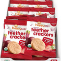 HappyBABY Organic Teethers 4g, Strawberry & Beet - Pack of 12