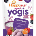 HappyBABY Organic Gluten Free Yogis - Mixed Berry 28g