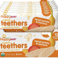 HappyBABY Organic Teethers 4g, Sweet Potato & Banana - Pack of 12