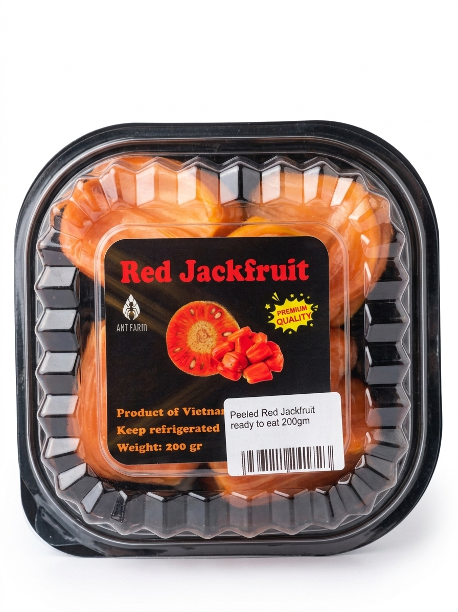 Peeled Red Jackfruit ready to eat 200gm